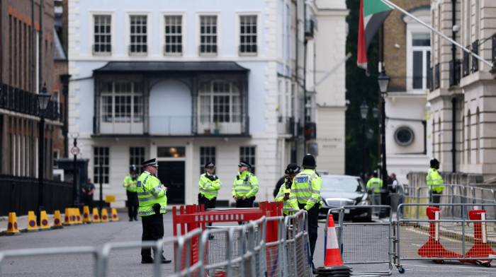 London police brace for large rival protests