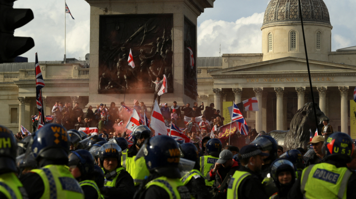 Starmer defends protest rights, condemns London violence