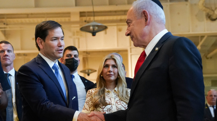 Gazans flee Israeli bombardment as Rubio meets Netanyahu in Jerusalem