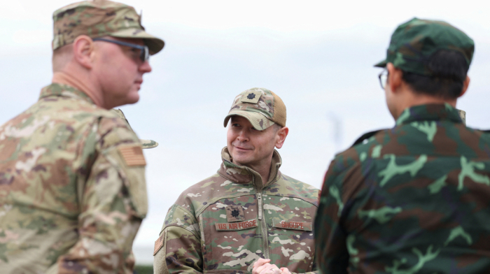 U.S. military officers observe Russia-Belarus war games