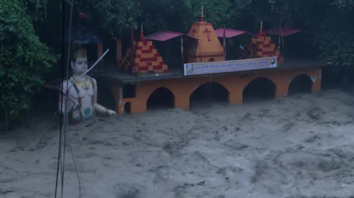 Flash floods after cloudburst devastate Indian Himalayan state