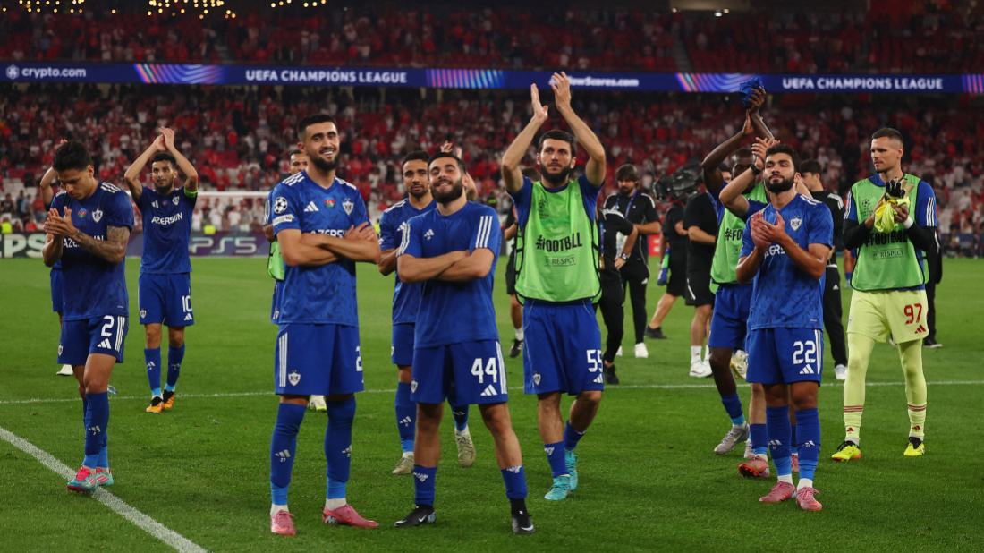 Champions League: Qarabağ FK  stun Benfica with 3-2 comeback win in Lisbon