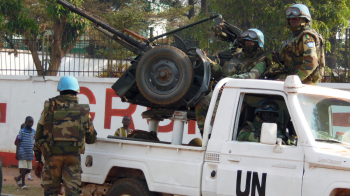 Five UN police officers killed as armoured vehicle crashes in Central African Republic
