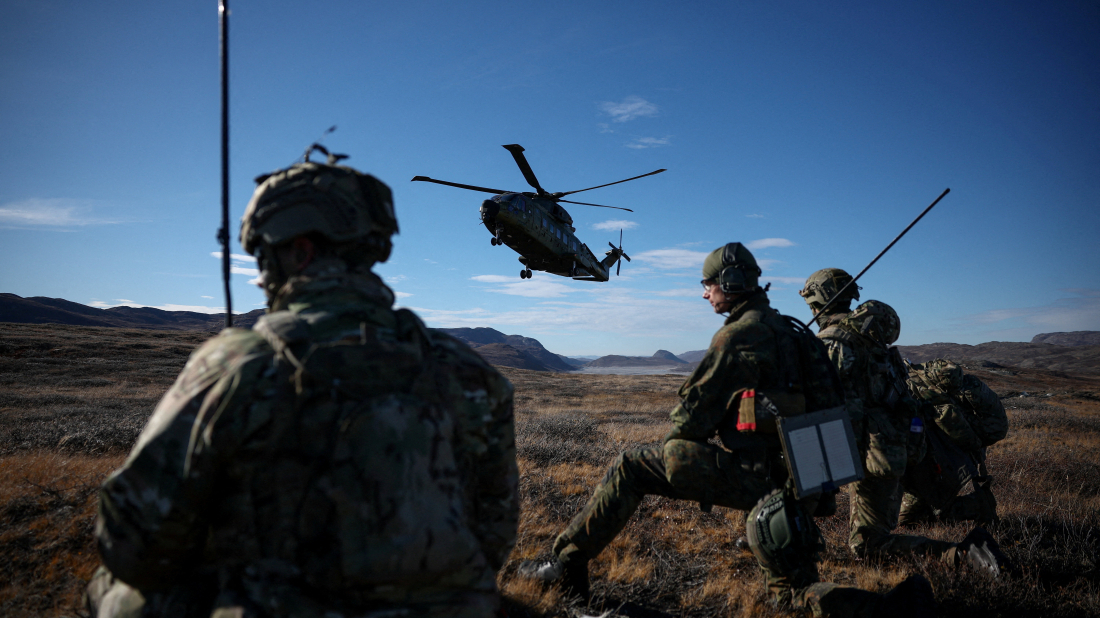 Denmark leads large military exercise in Greenland, without U.S.