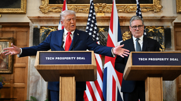 Trump says he disagrees with UK on recognising Palestinian state
