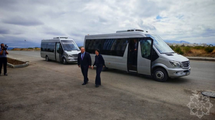 EU commissioner Kos visits mined areas in liberated parts of Azerbaijan