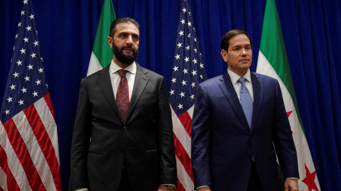 Syrian President al-Sharaa meets U.S. Secretary of State Rubio in New York
