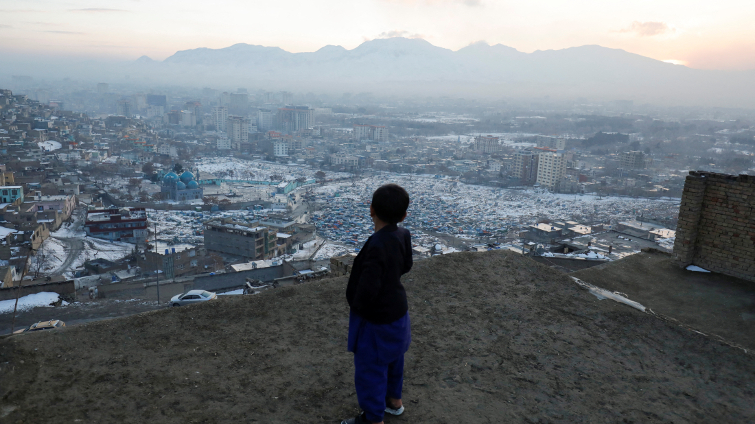 Afghan boy hides in plane’s landing gear to India