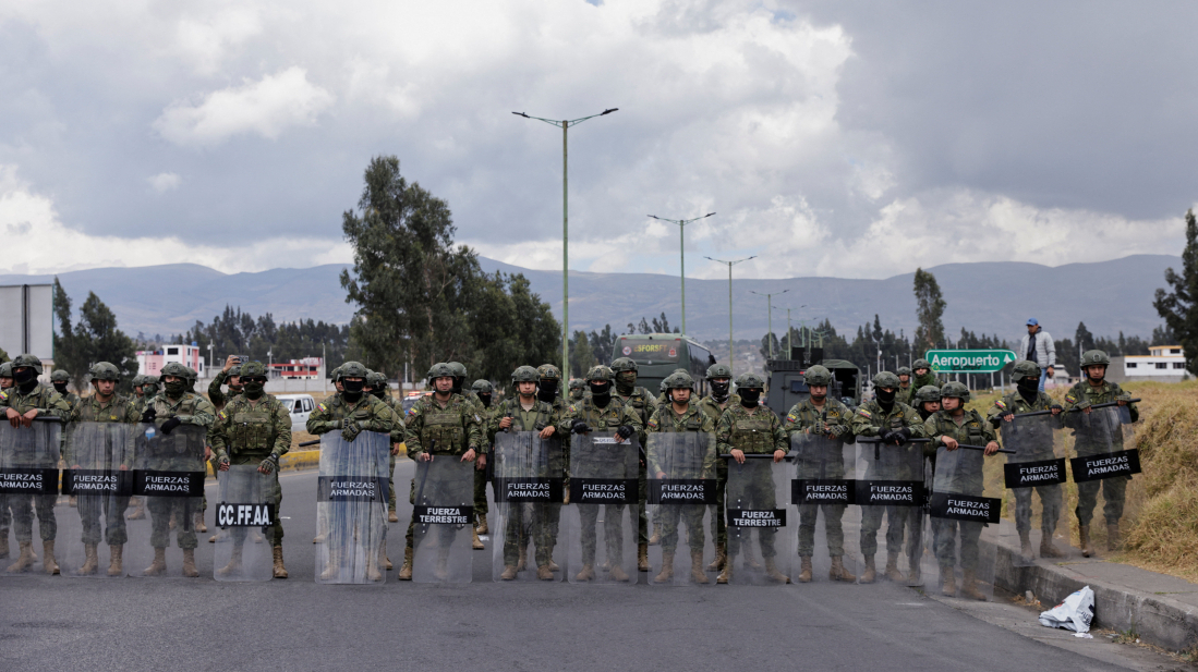 Ecuador protesters block roads over diesel subsidy cuts