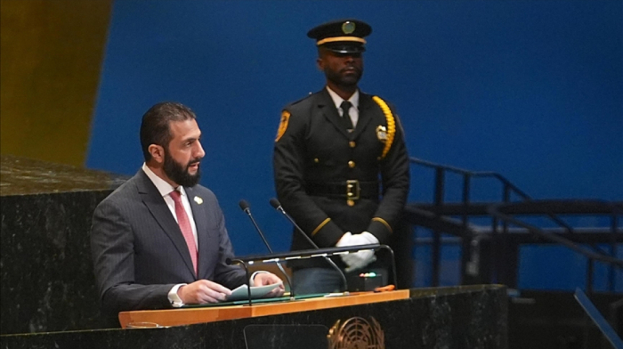 Syria's President Al-Sharaa urges international community to support post-war stability