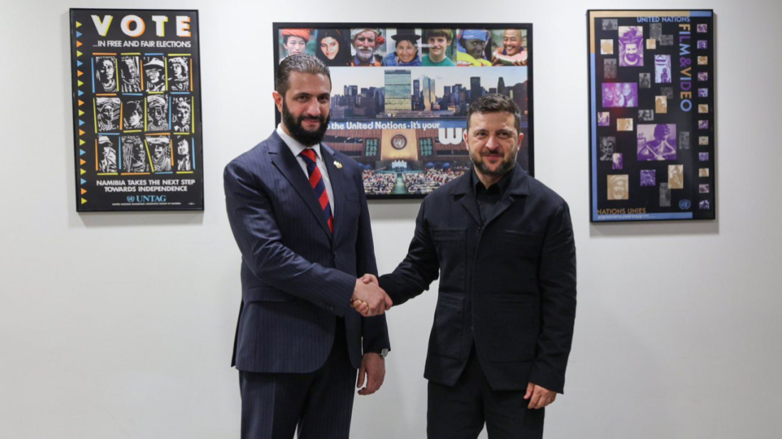 Syria and Ukraine restore diplomatic ties as presidents meet in New York