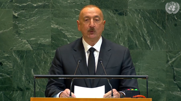 UNGA: President Ilham Aliyev begins address at United Nations