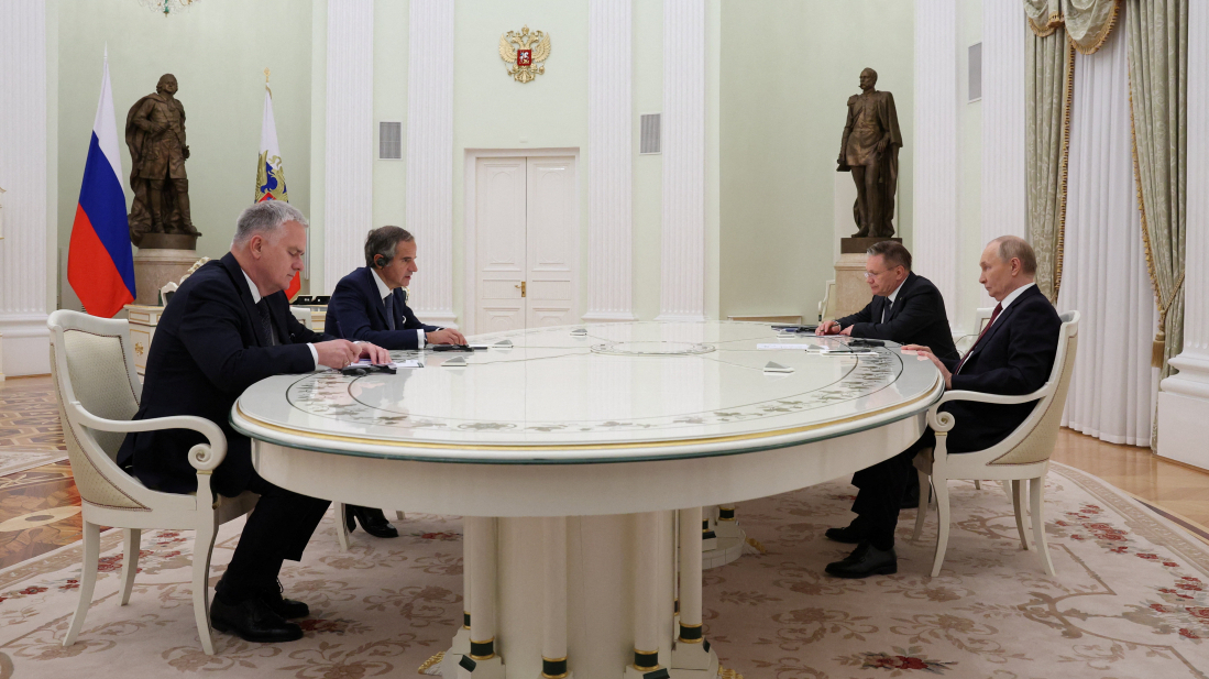 Putin meets IAEA chief Grossi in Moscow after World Atomic Week