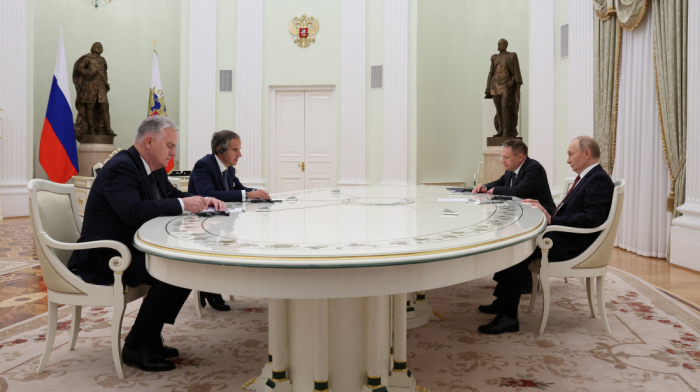 Putin meets IAEA chief Grossi in Moscow after World Atomic Week