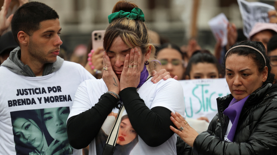 Thousands march in Argentina over livestreamed murders of three women