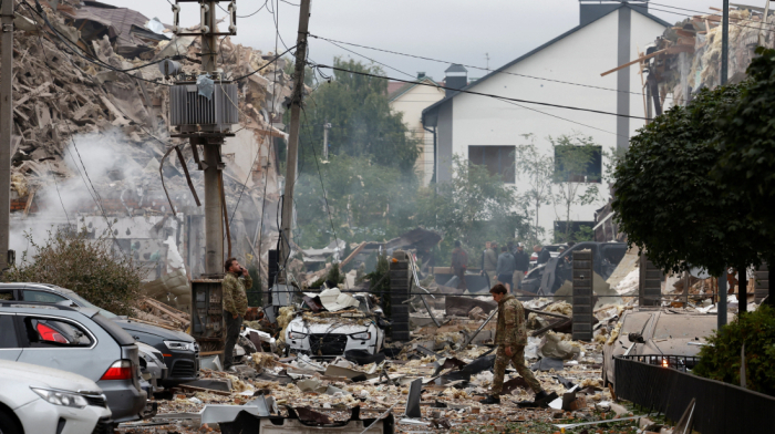 Russia launches major drone, missile attack on Ukraine, still ongoing
