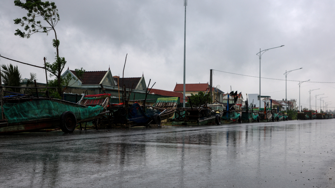 Vietnam evacuates thousands, shuts airports as Typhoon Bualoi nears