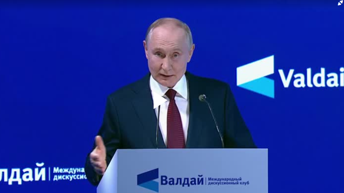 President Putin accuses European leaders of 'whipping up hysteria'