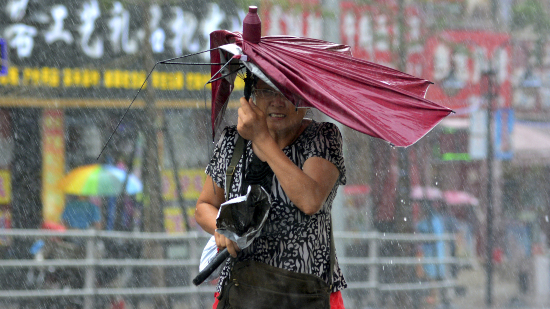 Typhoon Matmo strengthens, prompting mass evacuations of people in Southern China