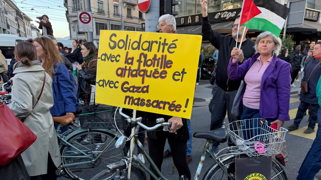 Swiss and Spanish Gaza flotilla activists alleged 'inhumane detention conditions' in Israel