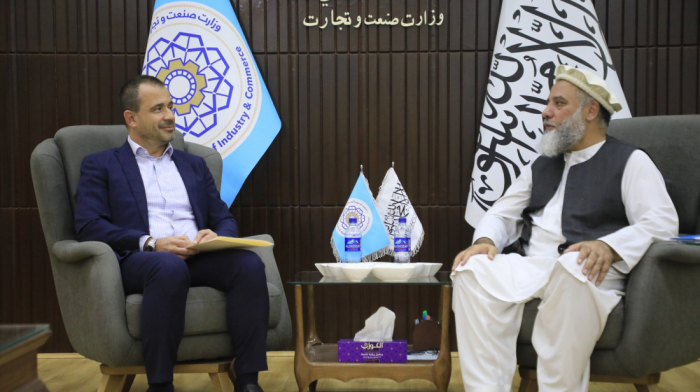 Afghan and Turkish top officials meet in Kabul, set to boost trade and investment