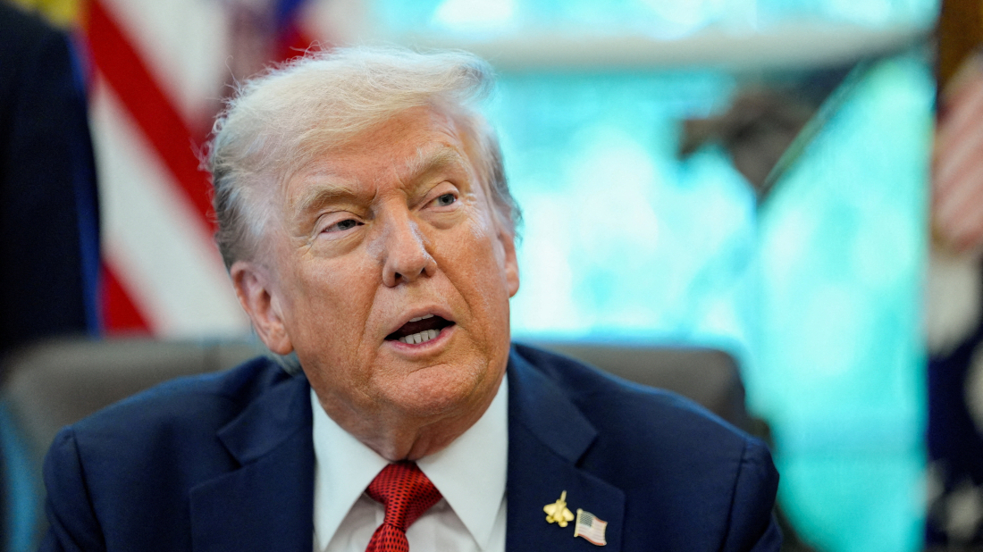 Trump says he is optimistic about a Gaza deal