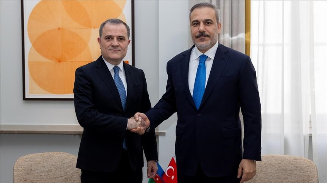 Turkish and Azerbaijani foreign ministers meet ahead of Turkic Summit