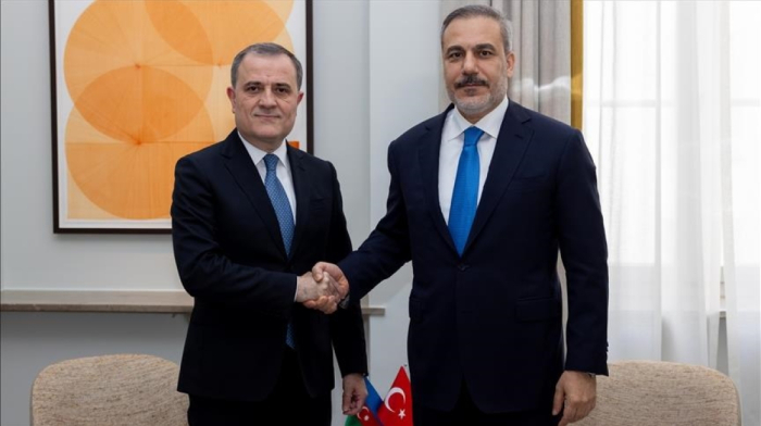 Turkish and Azerbaijani foreign ministers meet ahead of Turkic Summit
