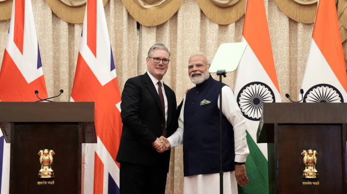 Keir Starmer and Narendra Modi praise trade deal as UK secures new Indian investment