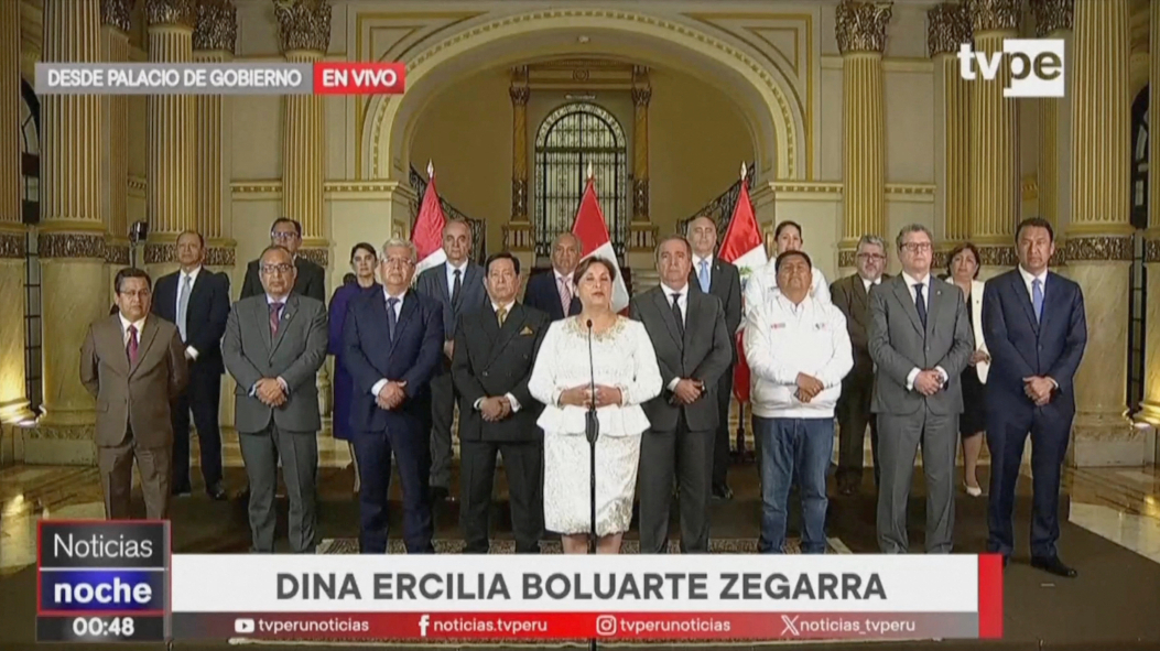 Peru's Congress ousts unpopular Boluarte