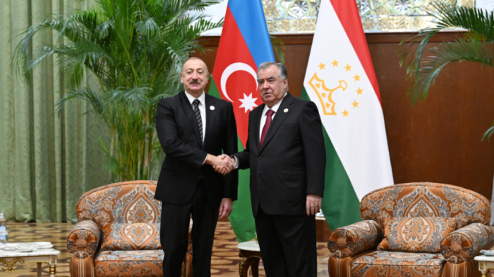 President of Azerbaijan meets with President of Tajikistan