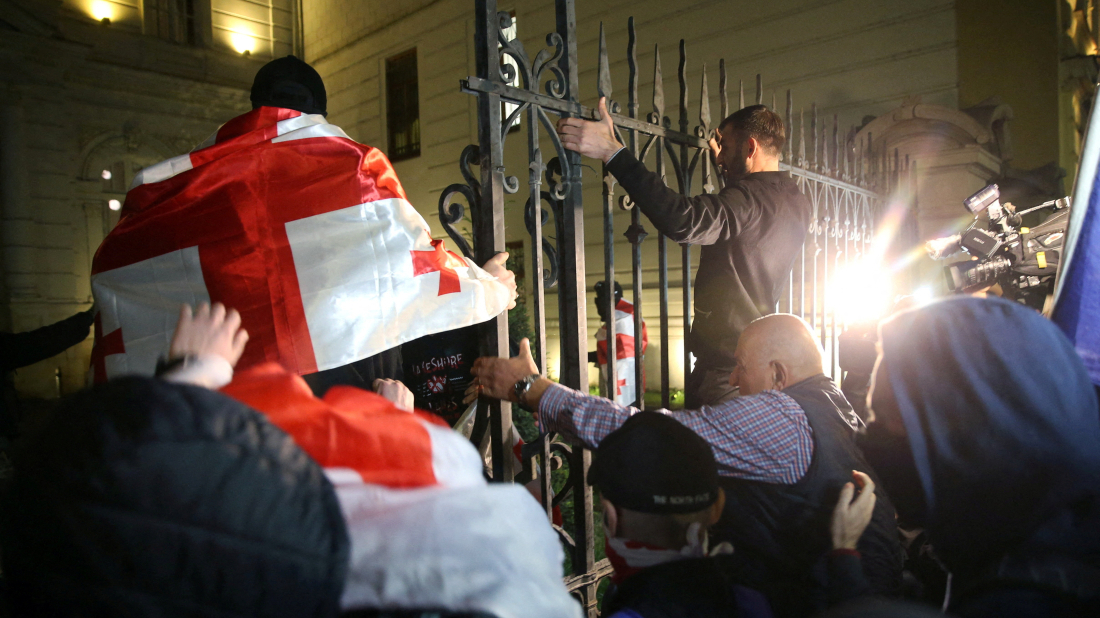 Georgia’s post-election tensions deepen as protests arrests rise to 45