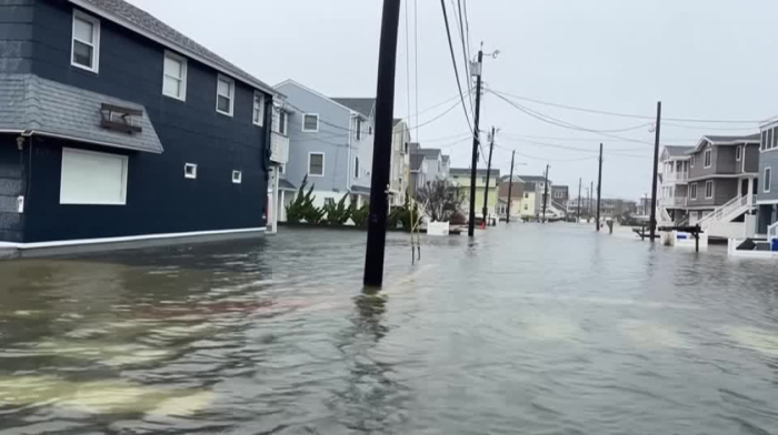 Nor’easter storm brings widespread flooding to New Jersey