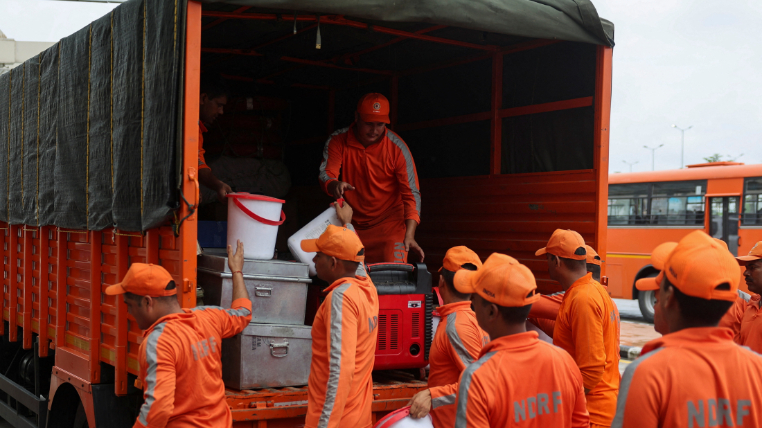 At least 20 killed as passenger bus catches fire in northern India