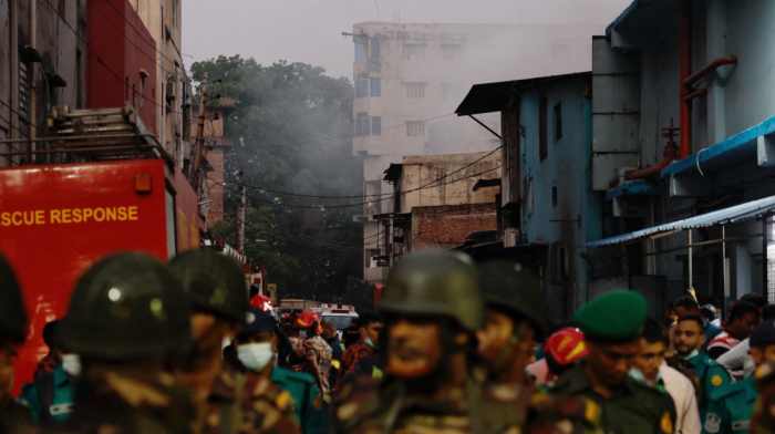 Bangladesh garment factory fire kills 16, toll may rise