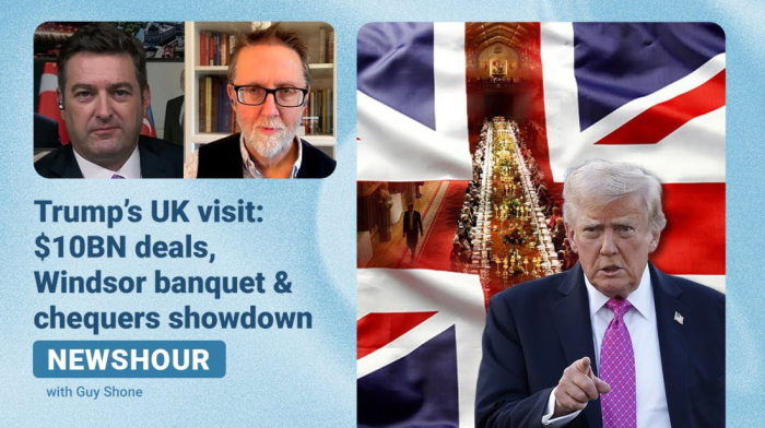 Newshour | Trump's UK state visit: protests, pageantry & pomp