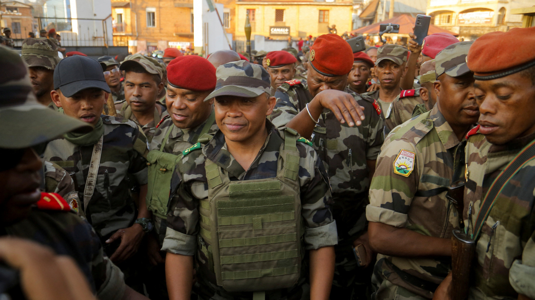Madagascar's new military ruler says he will be sworn in as president on Friday
