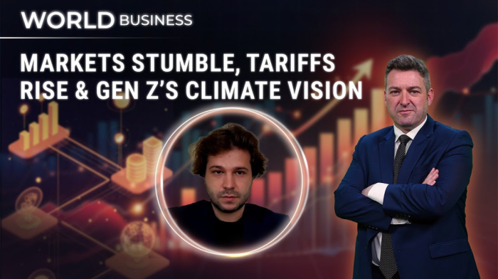 World Business | Markets stumble, tariffs rise & gen Z’s climate vision