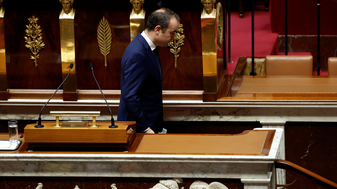 French PM survives no-confidence votes after making pension concession