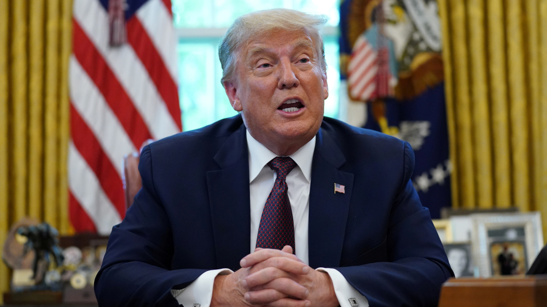 U.S. destroys ‘drug-carrying’ submarine, Trump says