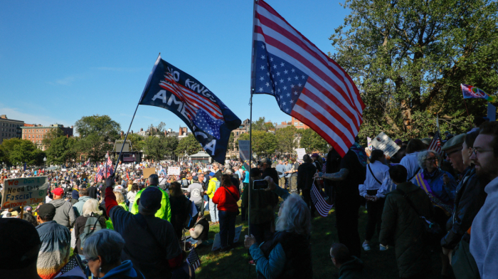 Americans rally nationwide for democracy