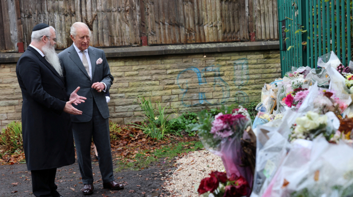 King Charles III pays visit to Manchester's Jewish community