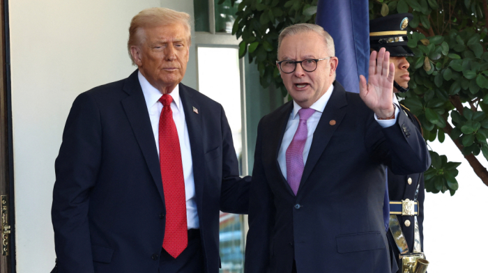 President Trump meets Anthony Albanese at the White House