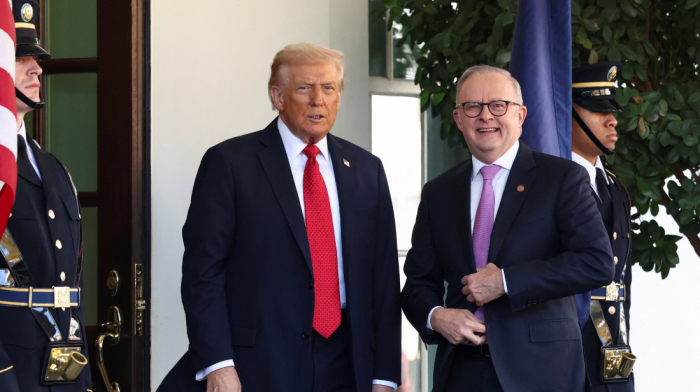 President Trump meets Anthony Albanese at the White House
