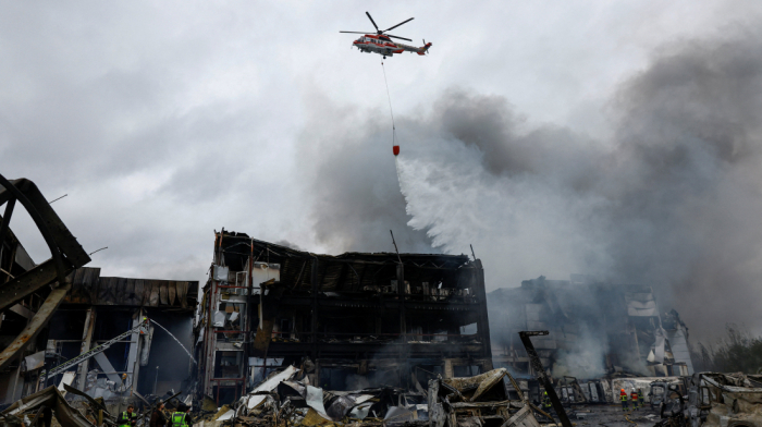 One Killed in Kyiv as Russian Missiles and Drones Strike Overnight