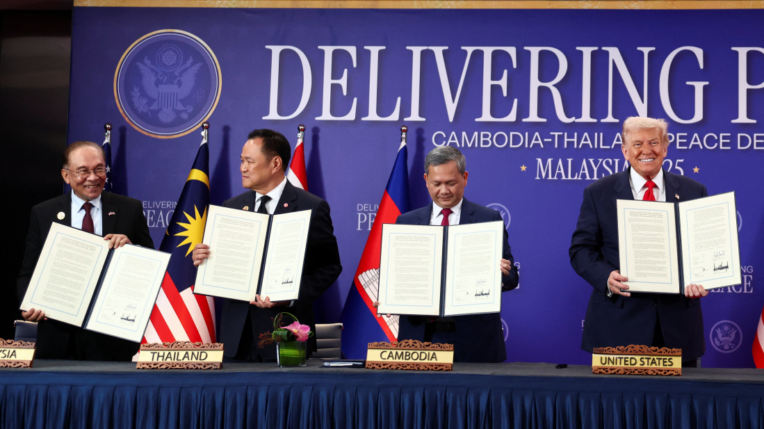 Trump headlines ASEAN summit, Thailand-Cambodia sign ceasefire deal