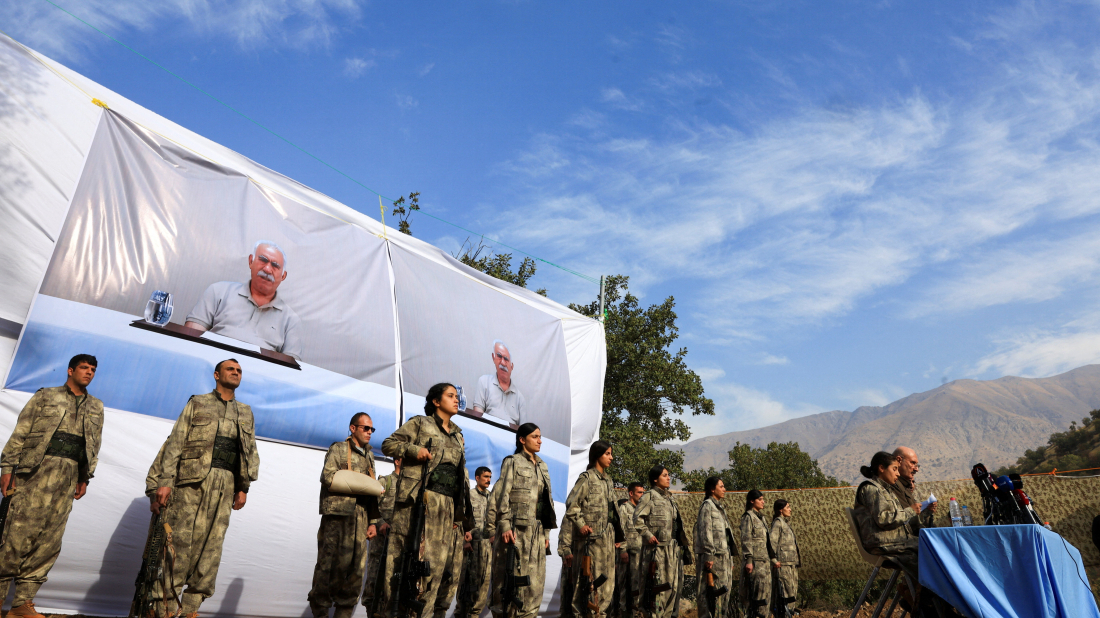 Kurdish PKK militants announce withdrawal from Türkiye as part of disarmament