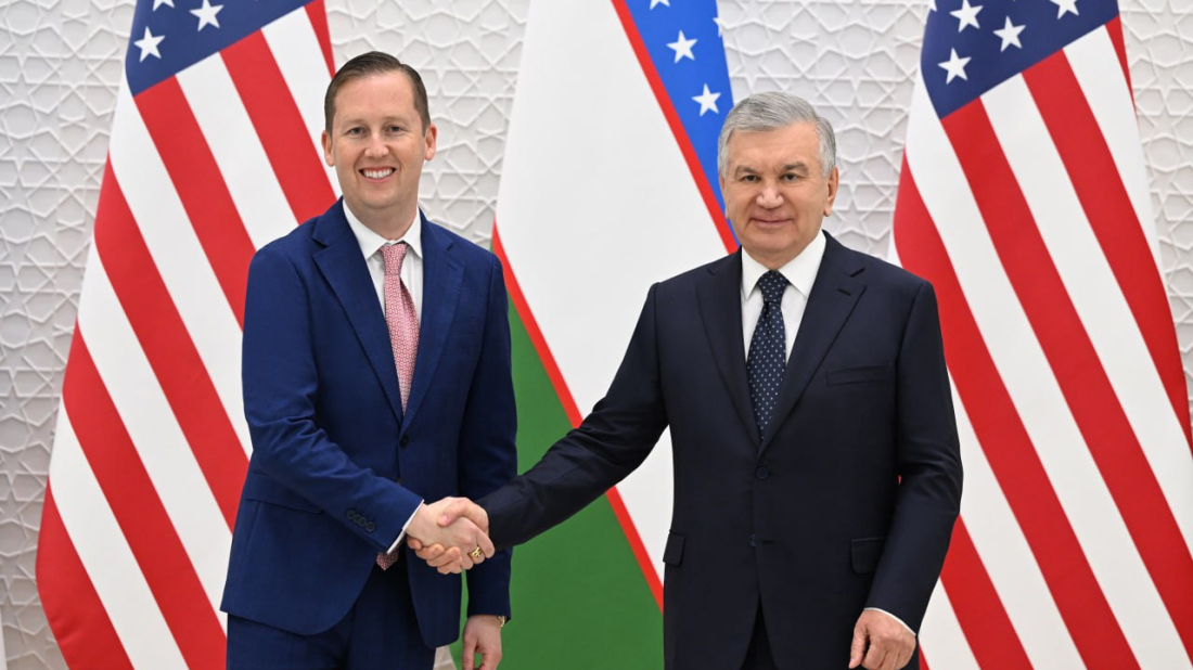 Uzbek president, Trump’s envoy discuss upcoming C5+1 summit in Washington
