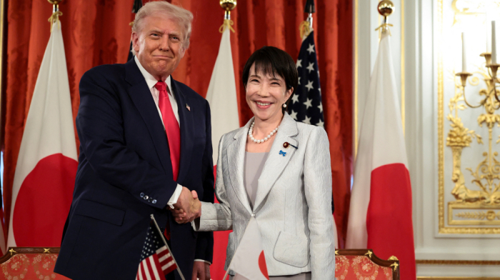 Trump praises Japan's 'great' female leader in talks on trade, critical minerals