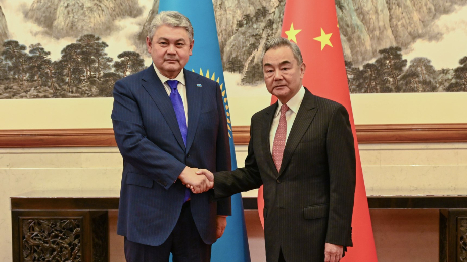 Kazakh foreign minister visits Beijing for talks with China’s Wang Yi